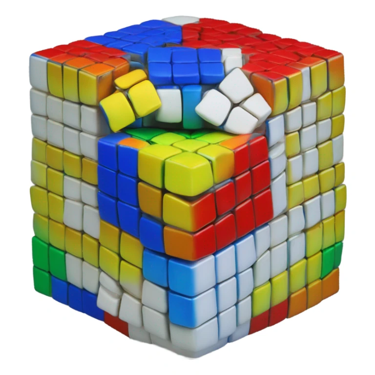 Rubix Cube sticker