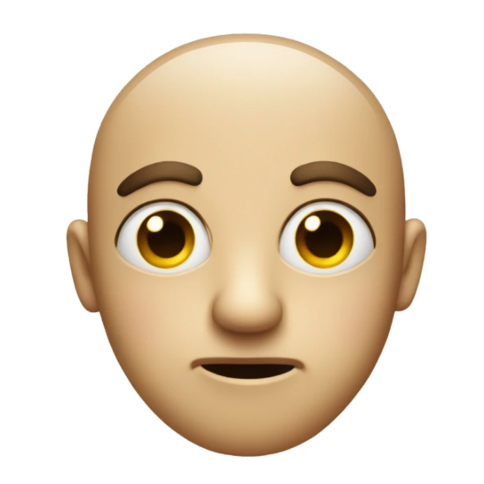 squinty eyed face feeling suspicious  sticker