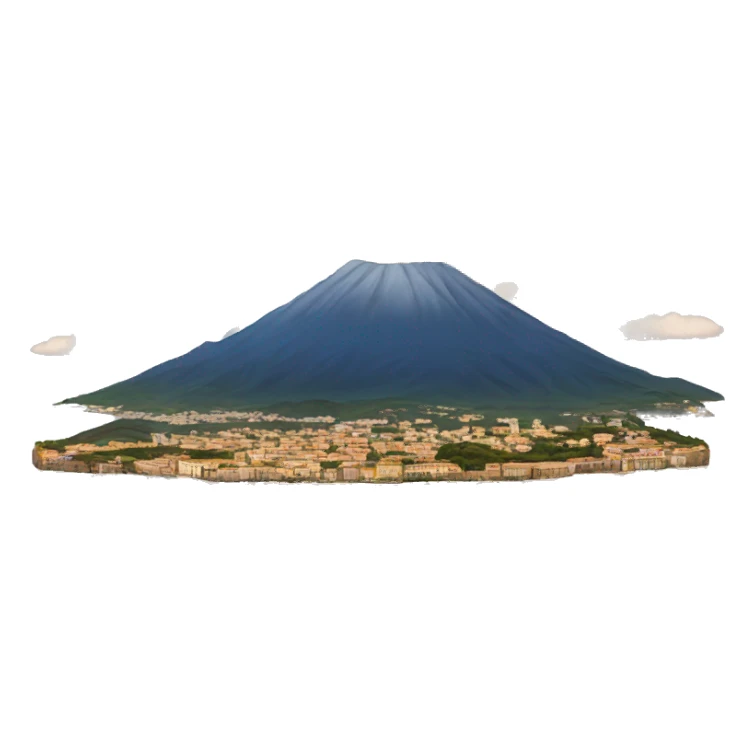 naples vesuvio sticker