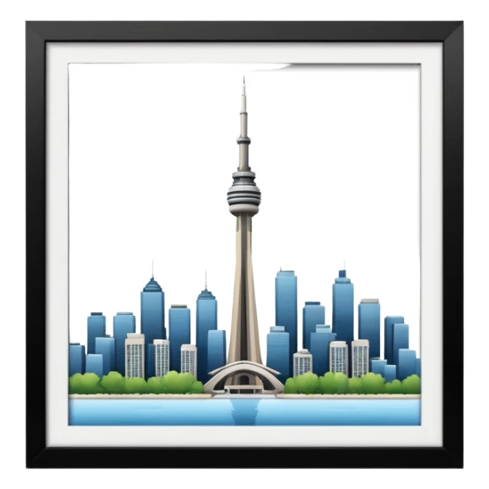 cn tower sticker