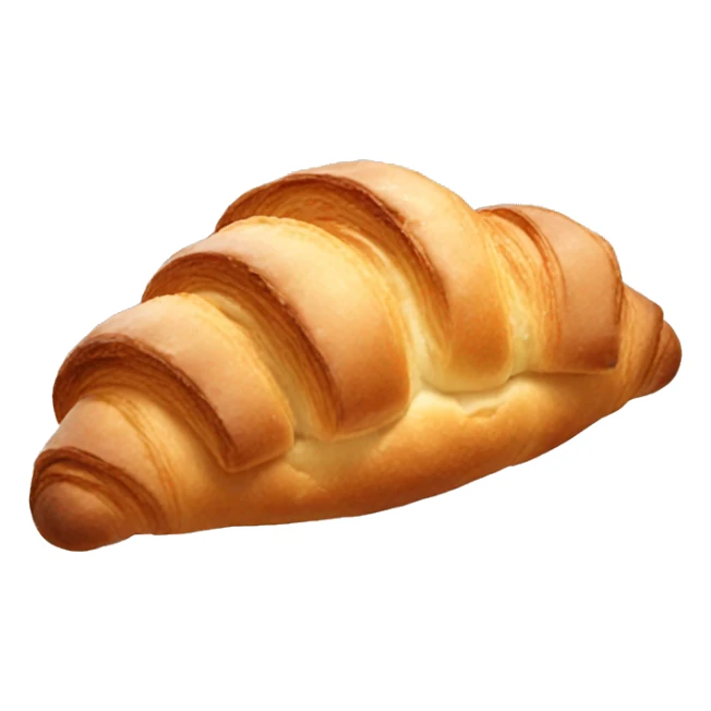 danish almond croissant sticker