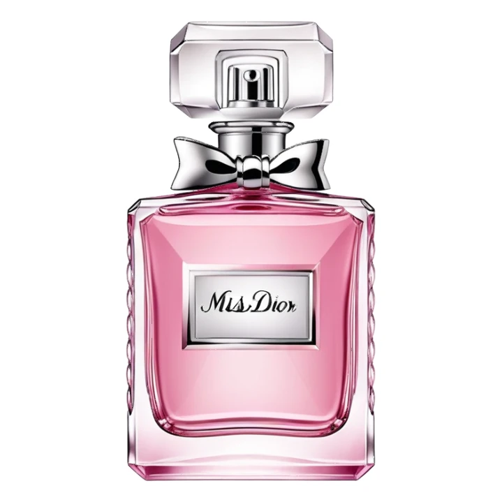 pink miss dior perfume  sticker
