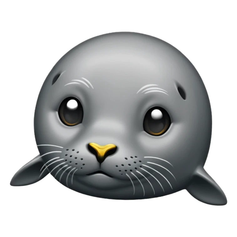 Seal fish sticker