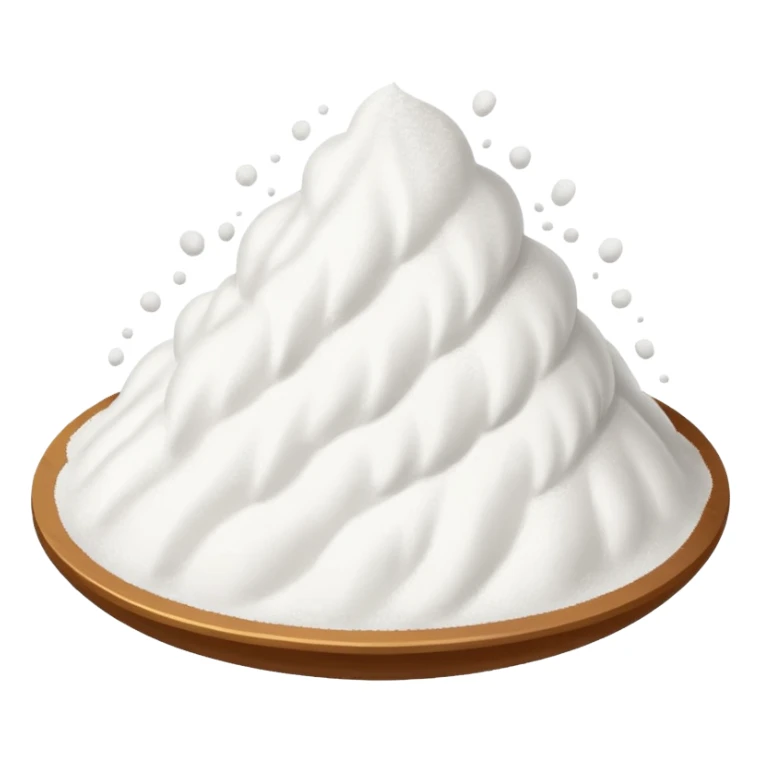 Talcum powder sticker