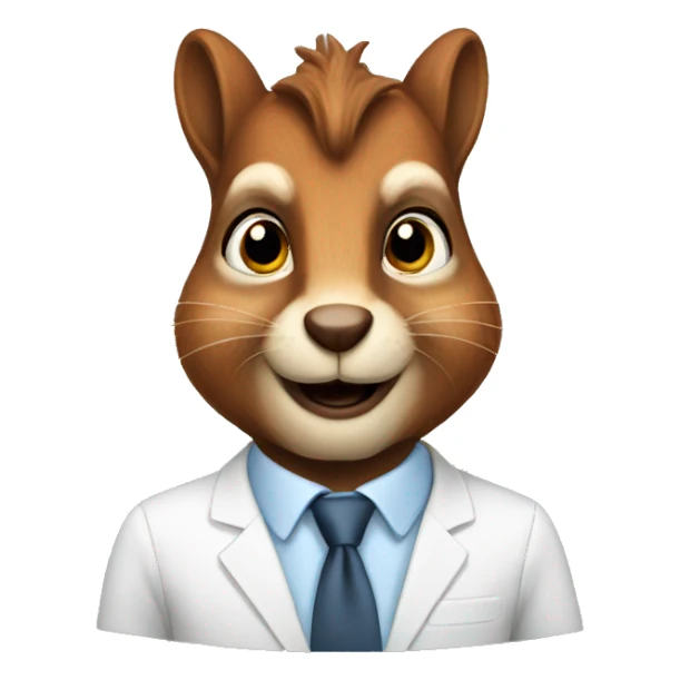corporate squirrel sticker