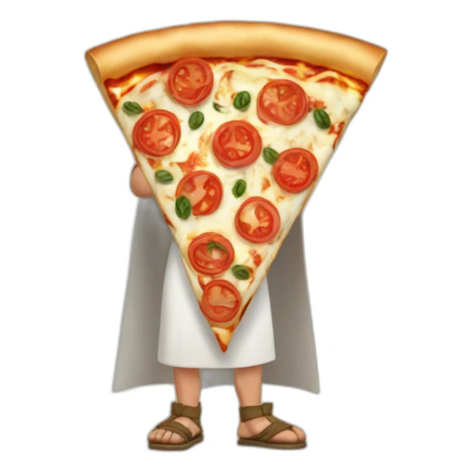 Greek pizza sticker