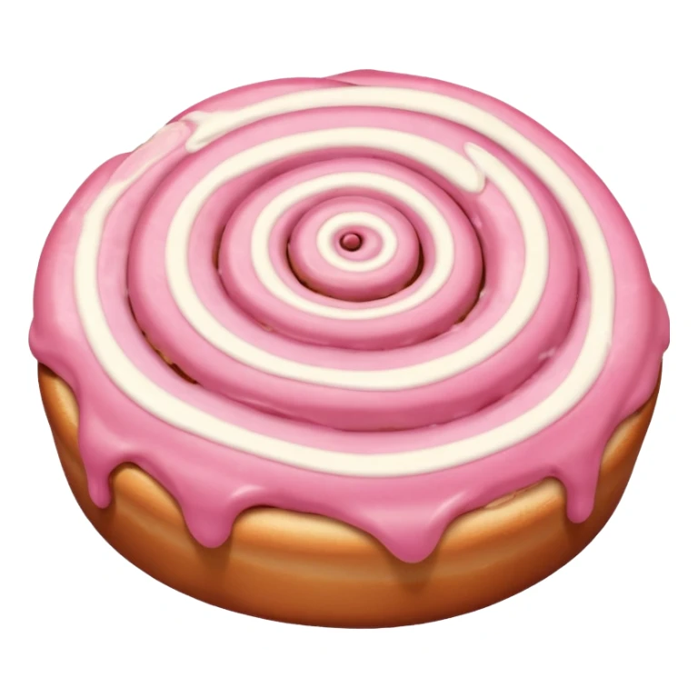Pink Cinnamon Roll sticker