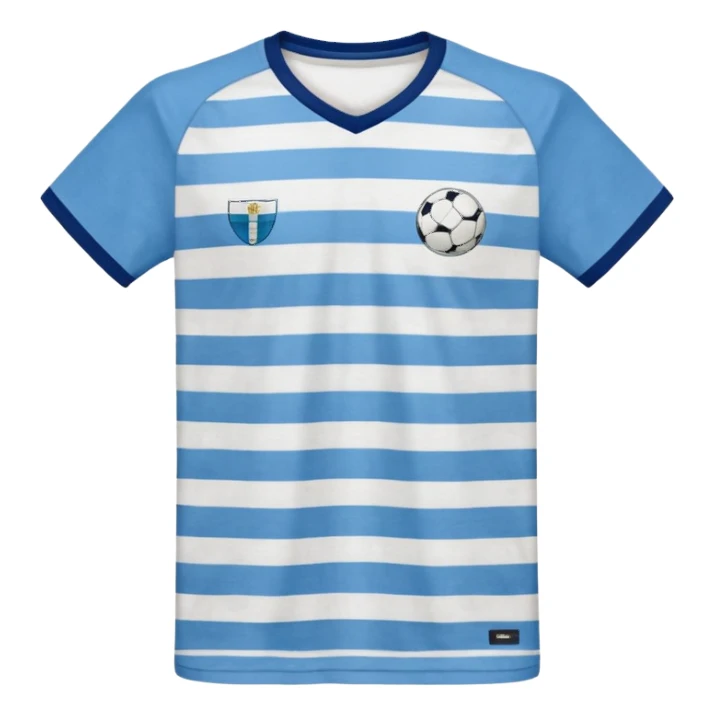 Argentina soccer tshirt sticker