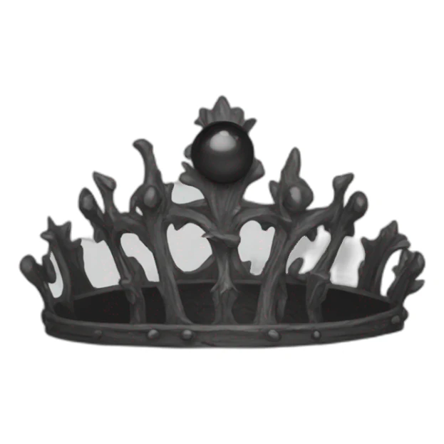 Gothic crown sticker