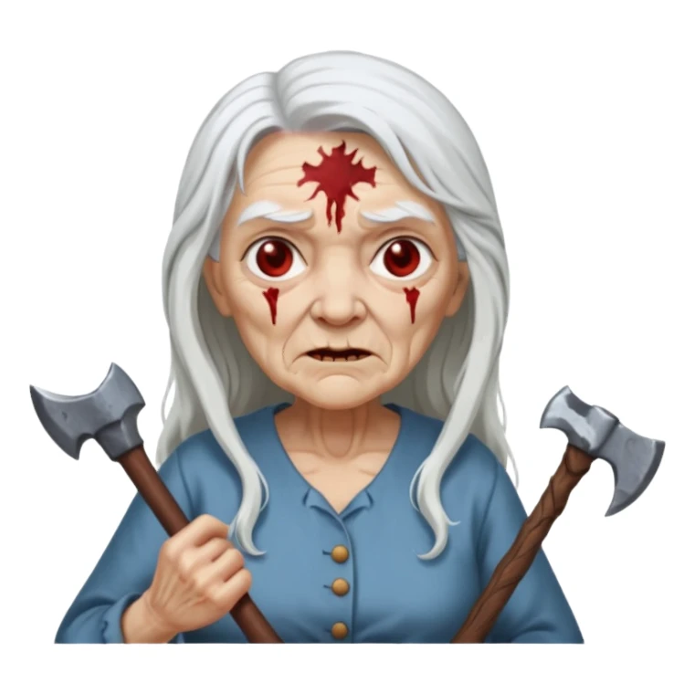 Granny horror game sticker