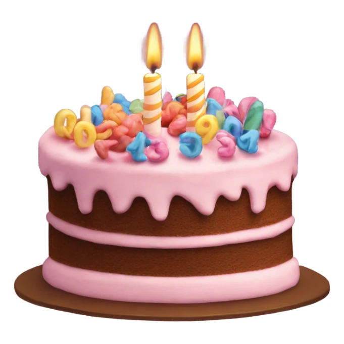 Birthday cake with 31 on it  sticker