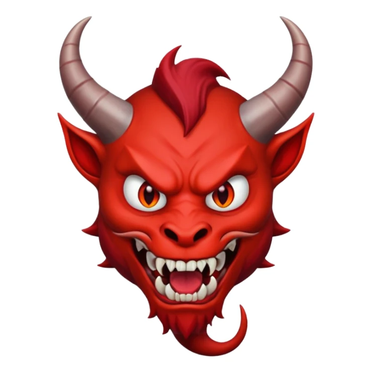 genera immagine di un diavolo sticker