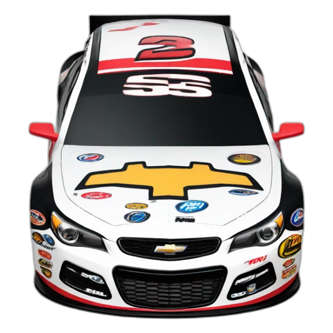 Chevrolet SS NASCAR sticker