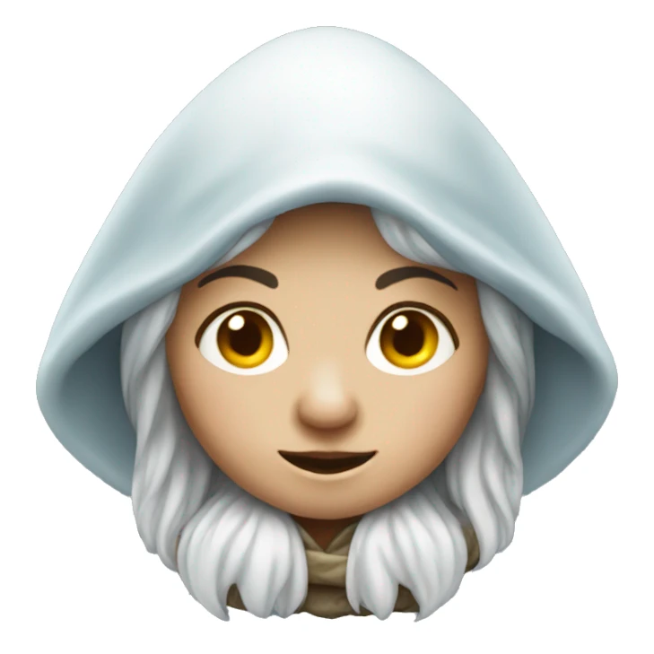 Mystical female gnome sticker