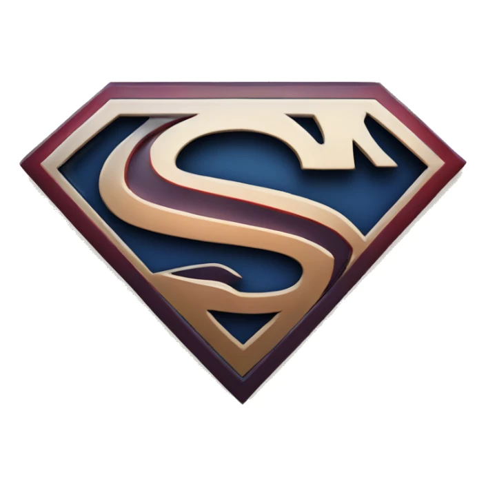 superman logo  sticker