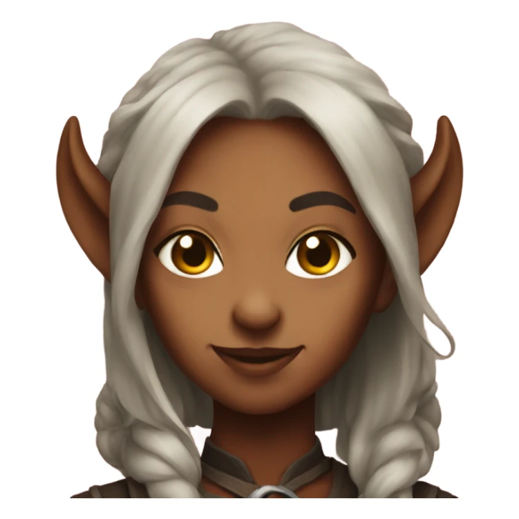 Girl Tiefling sticker