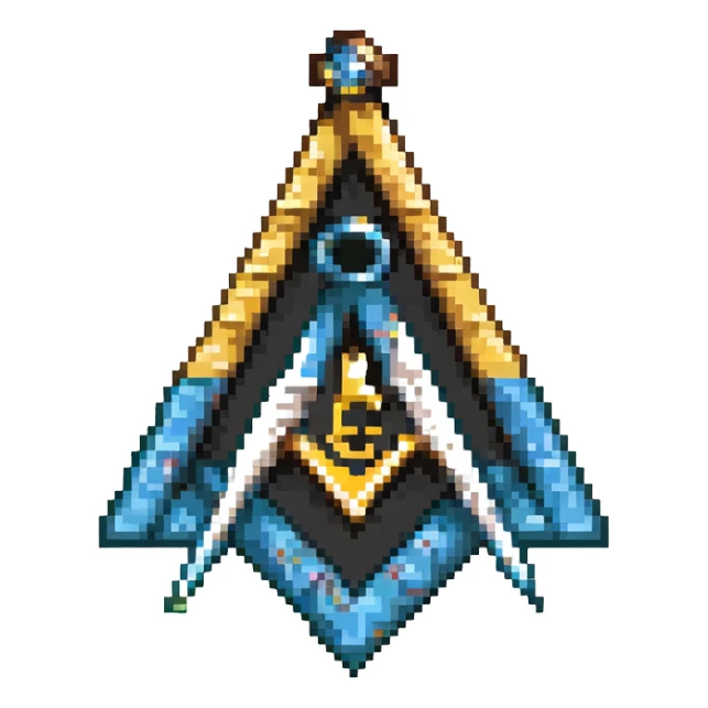 freemason symbol sticker