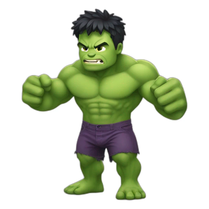 cute hulk sticker