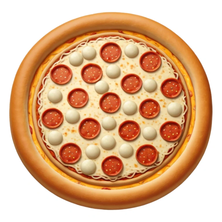 Sausage Pepperoni pizza sticker