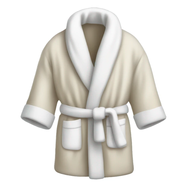 bathrobe sticker