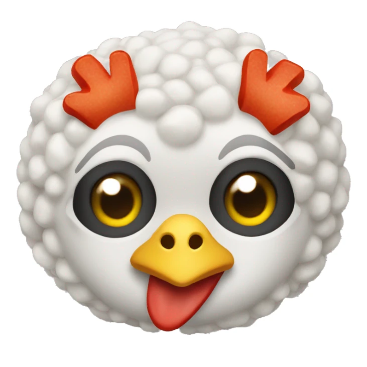 Salt and pepper chicken sticker