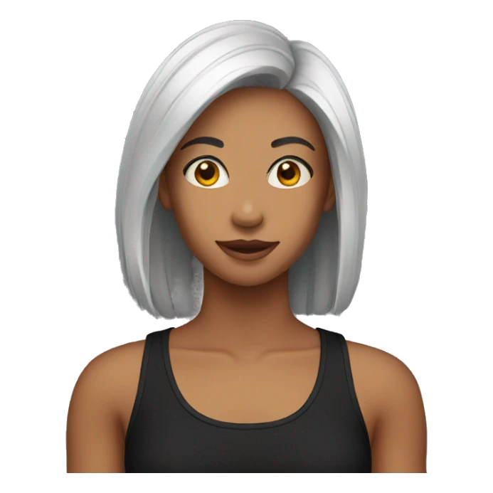 black tank top sticker