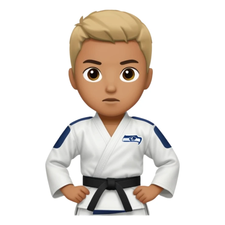 Seattle Seahawks Karate sticker