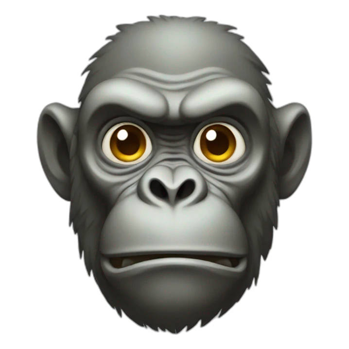 Stone ape sticker