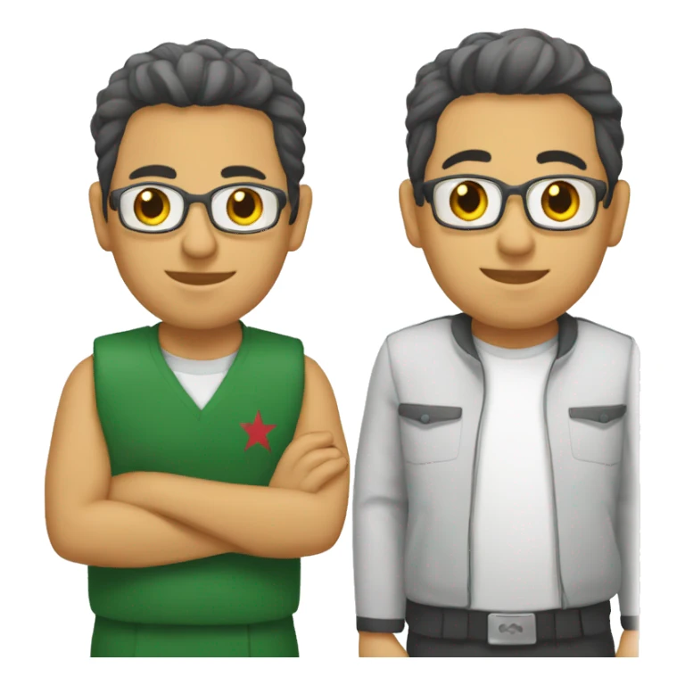 le presudent de l'algerie sticker