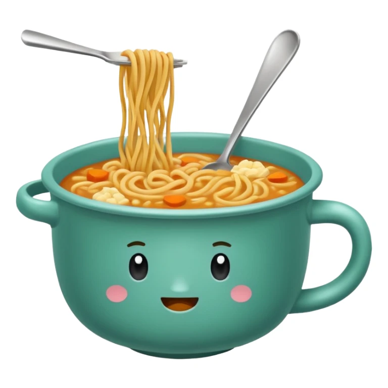 Vasos de sopa instantánea Marchan  sticker