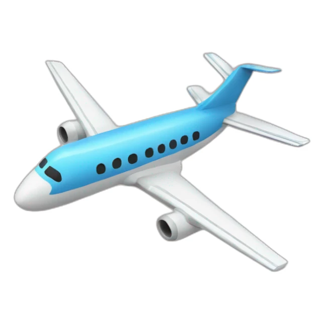 Immeuble avec avion sticker