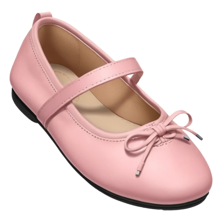 Pink Ballet sneaker flats  sticker