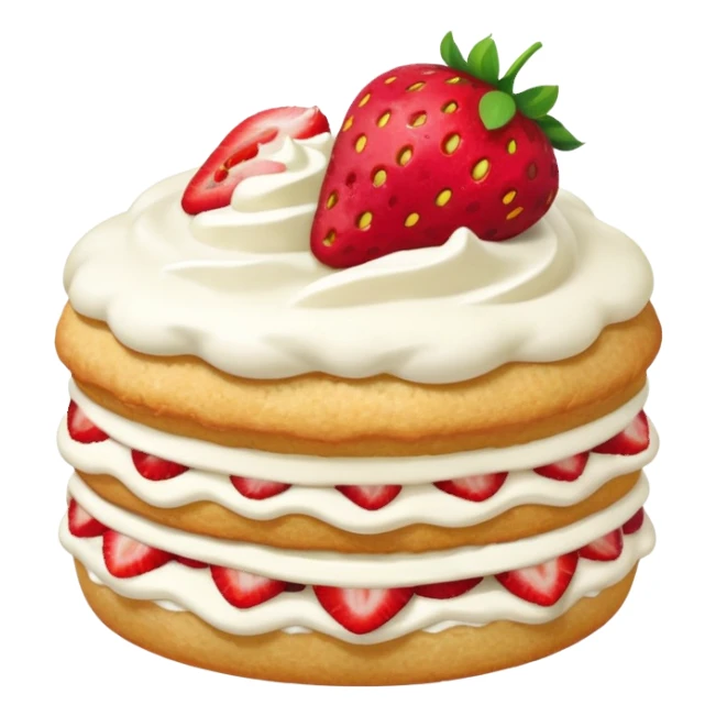 strawberry shortcake  sticker