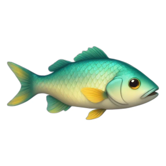 fish who sleep sticker