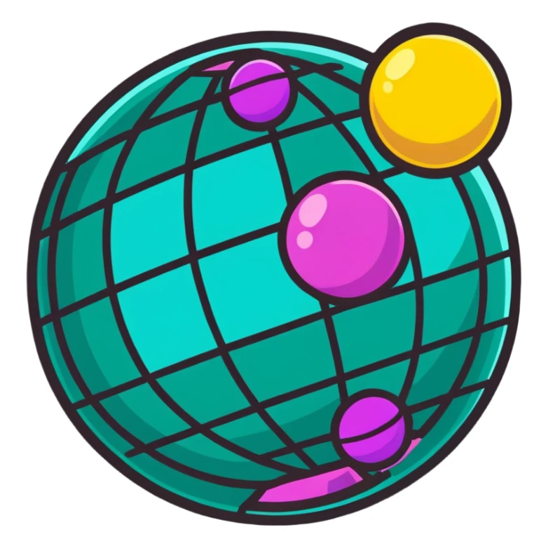 disco ball sticker