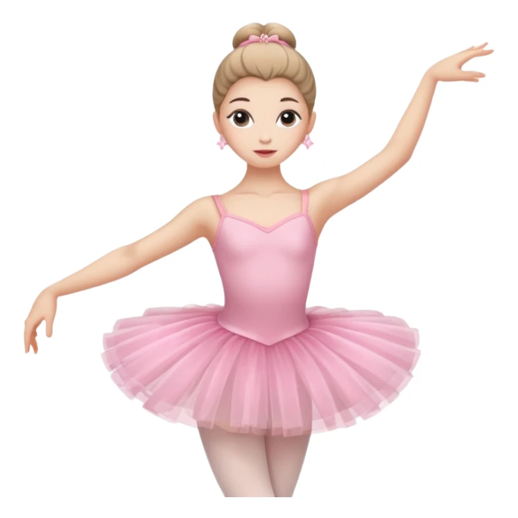 ballerina si pink sticker