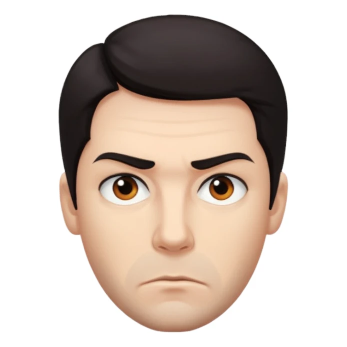 Andrew Tate bold hair sticker