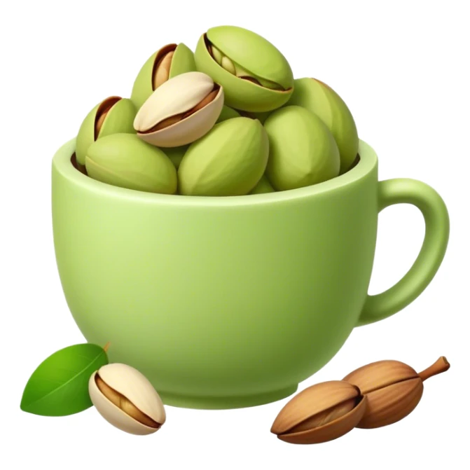 Pistachio Matcha matte sticker