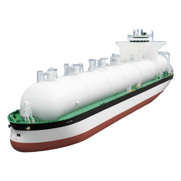 LNG tanker sticker