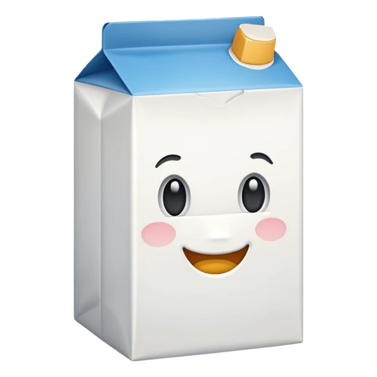 milk carton sticker
