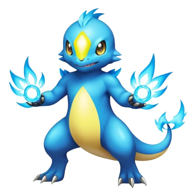 Elemental Electric-type natural Pokémon-Fakémon-creature sticker