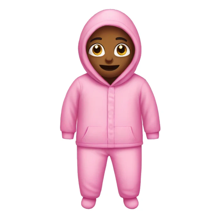 Pink pajama sticker