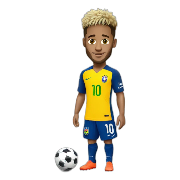 Neymar avec un caleçon sticker