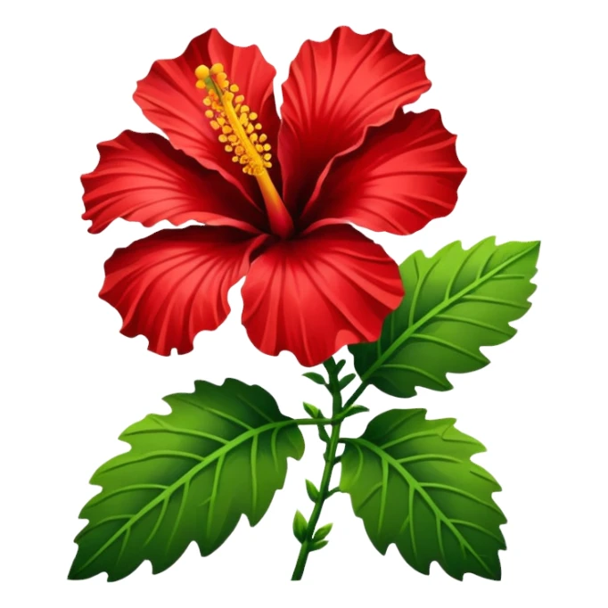 Fiore hibiscus sticker