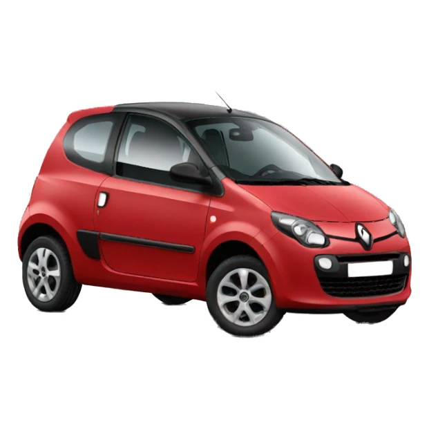 Renault twingo rouge  sticker