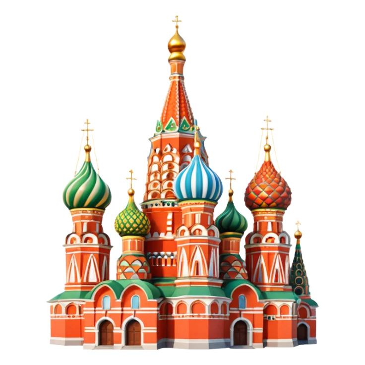 Little St. Basil's Cathedral sticker