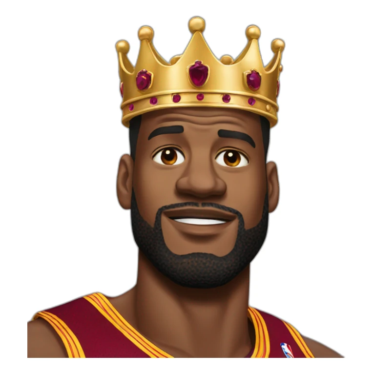 Lebronjames-crown sticker