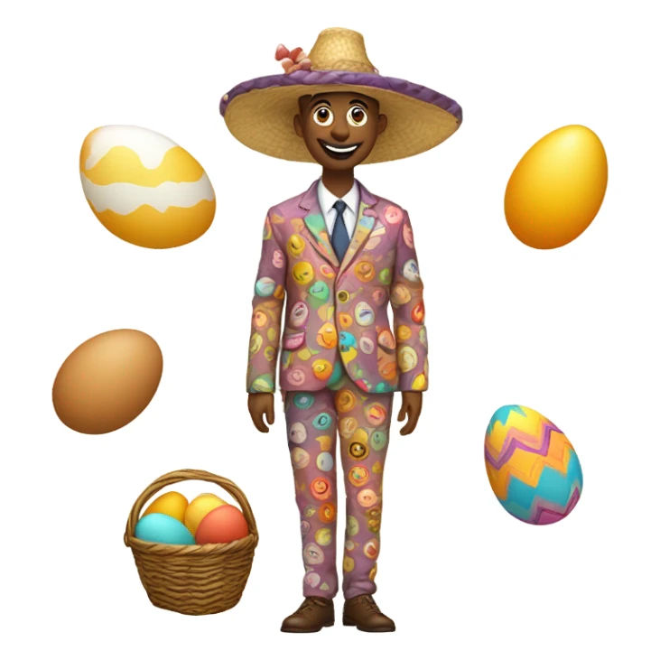 The egg man  sticker