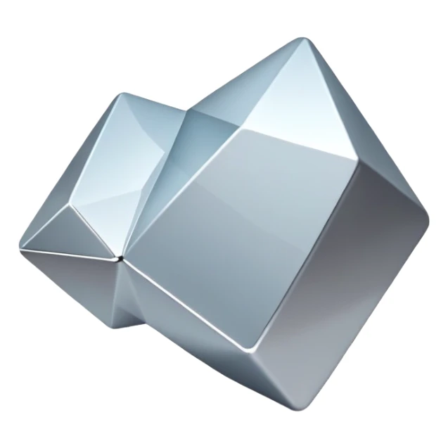 abstract irregular geometric shape with uneven edges and asymmetrical form sticker