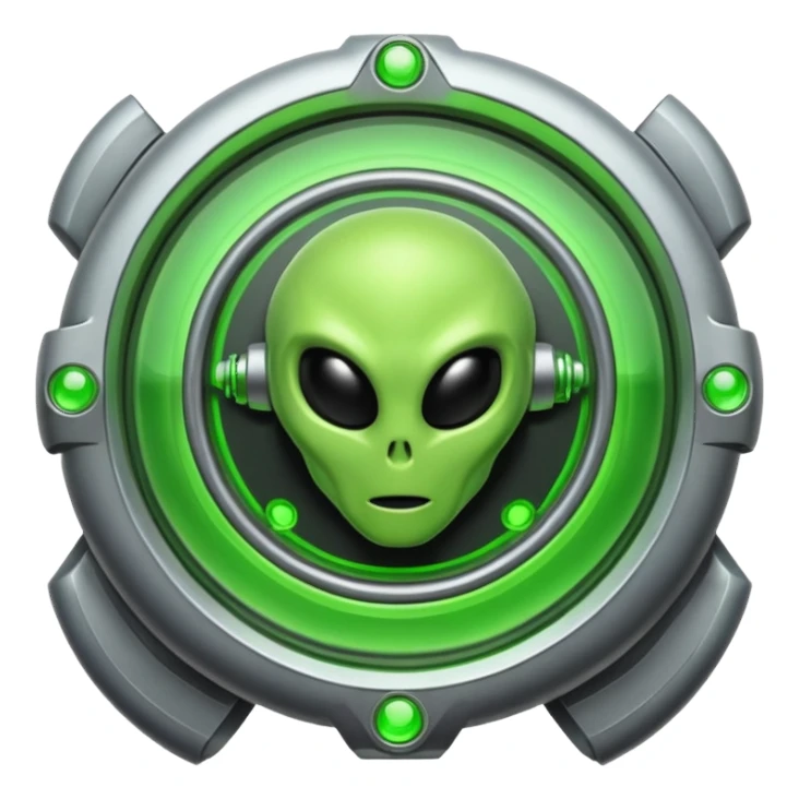 The Omnitrix from Ben 10 sticker